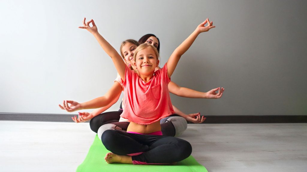 2 person kid yoga poses for 2