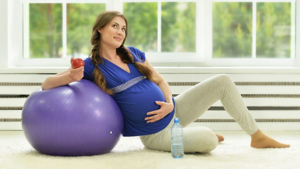 what size exercise ball for pregnancy