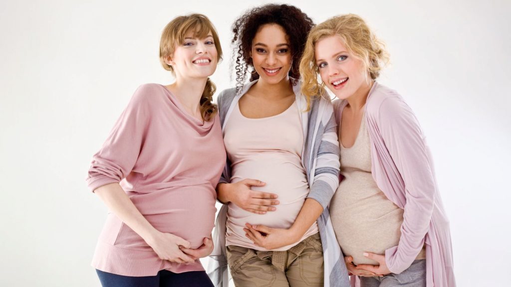 what happens to existing belly fat when pregnant