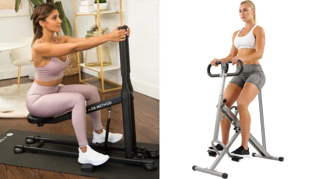 two different types of glute machines